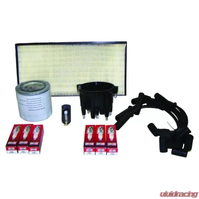 Crown Automotive Jeep Replacement Tune Up Kit for 1999 Jeep XJ Cherokee w/ 4.0L Engine Jeep Cherokee 1999 4.0L 6-Cyl - TK9