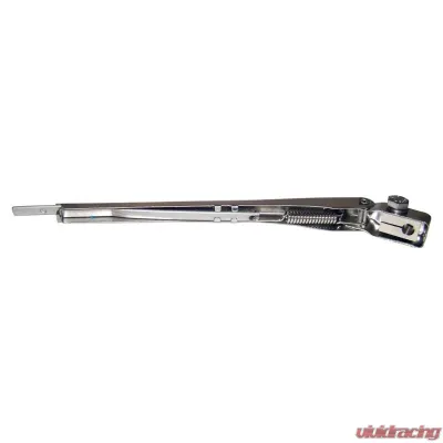 Crown Automotive Jeep Replacement Chrome Wiper Arm for 41-63 Jeep CJs, MB, M38, M38-A1 w/ Elect. Wiper Conversion Jeep Willys Front - WSHA1