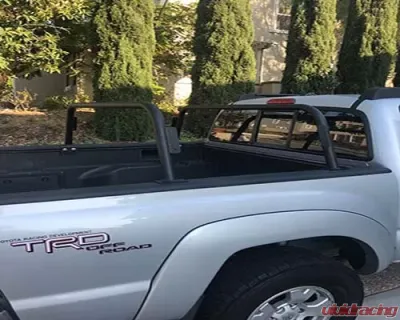 Heavy Metal Off-Road Bed Bar 17 Inch Pair Bare Steel Toyota Tacoma 2005-2020 - HMORBB02