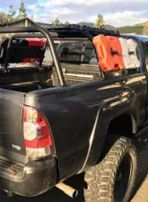 Heavy Metal Off-Road Bed Bar 17 Inch Pair Bare Steel Toyota Tacoma 2005-2020                                     - HMORBB02 - Image 4