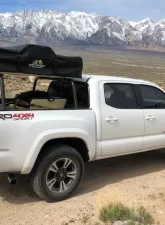 Heavy Metal Off-Road Bed Bar 17 Inch Pair Bare Steel Toyota Tacoma 2005-2020                                     - HMORBB02 - Image 9