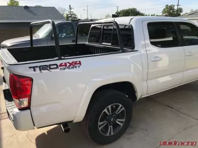 Heavy Metal Off-Road Bed Bar 17 Inch Pair Bare Steel Toyota Tacoma 2005-2020 - HMORBB02