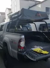 Heavy Metal Off-Road Bed Bar 17 Inch 3 Set Bare Steel Toyota Tacoma 2005-2020                                     - HMORBB03 - Image 2