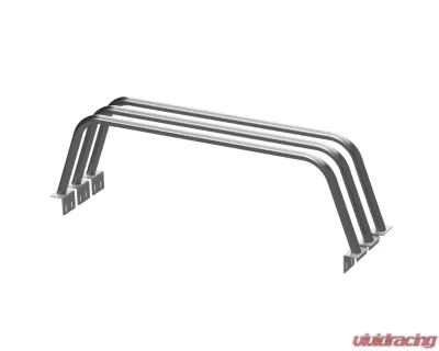 Heavy Metal Off-Road Bed Bar 19 Inch 3 Set Bare Steel Nissan Frontier 2005-2022 - HMORBB09