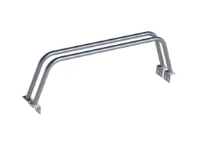 Heavy Metal Off-Road Bed Bars 23 Inch 2 Set Bare Steel Nissan Frontier 2005-2022