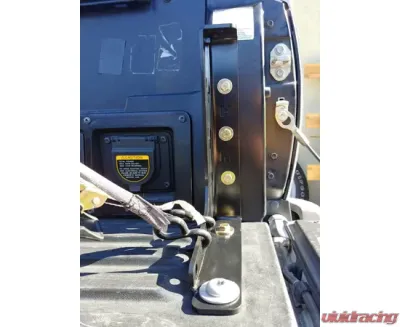 Heavy Metal Off-Road Truck Bed Stiffener Brackets Toyota Tacoma 2005-2020 - HMORBS01