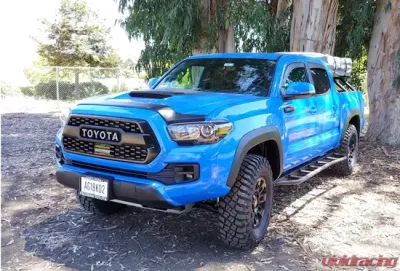Heavy Metal Off-Road Rock Sliders Bolt On 20 Degree Double Cab Short Bed Pair Toyota Tacoma 2016-2020 - HMORRS12