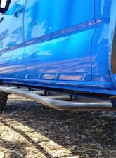 Heavy Metal Off-Road Rock Sliders Bolt On 20 Degree Double Cab Short Bed Pair Toyota Tacoma 2016-2020                                     - HMORRS12 - Image 5