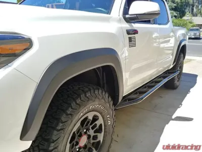 Heavy Metal Off-Road Rock Sliders Bolt On 20 Degree Double Cab Short Bed Pair Toyota Tacoma 2016-2020 - HMORRS12