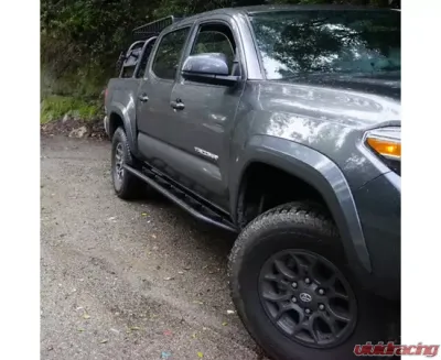 Heavy Metal Off-Road Rock Sliders Bolt On 20 Degree Double Cab Short Bed Pair Toyota Tacoma 2016-2020 - HMORRS12