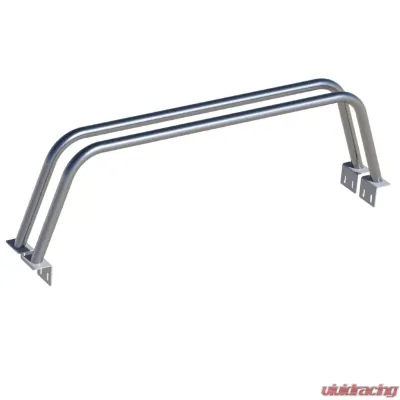 Heavy Metal Off-Road Bed Bar 17 Inch Pair Bare Steel Toyota Tacoma 2005-2020 - HMORBB02