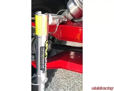 UTV Jack Polaris RZR,Yamaha YXZ 1000, Kawasaki TERYX 12mm x 2 Front 12mm x 2 Rear W/O Roll Bar Mounts Aluminum JackDaddy Tuff Trail Gear - 8175