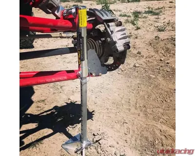 UTV Jack Polaris RZR,Yamaha YXZ 1000, Kawasaki TERYX 12mm x 2 Front 12mm x 2 Rear W/O Roll Bar Mounts Aluminum JackDaddy Tuff Trail Gear - 8175