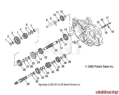 Polaris Predator 500 2005-2006 OEM Gear, 5th Driven | [AB] CLEARANCE - 3089705