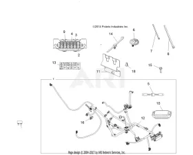 Polaris OEM COVER, FUSE BOX CLEARANCE