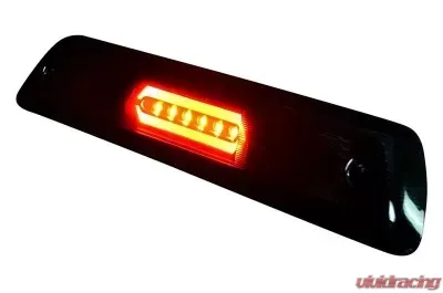 Recon Truck Accessories Red 3rd Brake Light Kit w/Red Running Light And White Cargo Light Smoked Lens Ford F150 09-14 - 264111BKHP