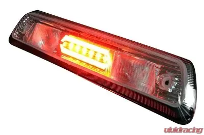 Recon Truck Accessories Red 3rd Brake Light Kit w/Red Running Light And White Cargo Light Clear Lens Ford F150 09-14 - 264111CLHP