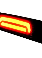 Recon Truck Accessories Red LED 3rd Brake Light Kit w/Ultra High Power CREE XML White LED Cargo Lights Smoked Lens Ford F250HD | 350 | 450 | 550 99-16                                     - 264116BKHP - Image 2