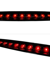 Recon Truck Accessories Red Third Brake Light Smoked Lens Ford Mustang 05-09                                     - 264119BK - Image 3