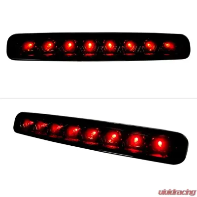 Recon Truck Accessories Red Third Brake Light Clear Lens Ford Mustang 05-09 - 264119CL