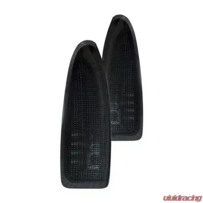 Recon Truck Accessories Side Mirror Lenses Smoked Ford F250 | F350 03-07 - 264120WHBK