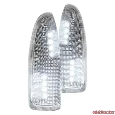 Recon Truck Accessories Side Mirror Lenses Clear Ford F250 | F350 03-07 - 264120WHCL