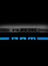 Recon Truck Accessories Billet Aluminum Door Sill Kick Plate Blue Finish Dodge Ram 1500 02-14                                     - 264121DGBK - Image 2