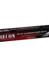Recon Truck Accessories Billet Aluminum Door Sill Kick Plate Blue Finish Dodge Ram 1500 02-14                                     - 264121DGBK - Image 2