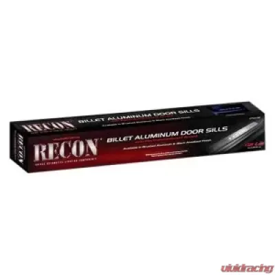 Recon Truck Accessories Billet Aluminum Door Sill Kick Plate Blue Finish Dodge Ram 1500 02-14 - 264121DGBK