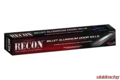 Recon Truck Accessories Illuminated Brushed Front Door Sills Ram Logo Blue Illumination - 264121DG