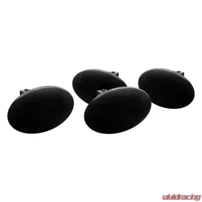 Recon Truck Accessories Fender Lenses w/Red And Amber LED Light Smoked Lens Chrome Trim Ford Superduty 99-10 - 264132BK
