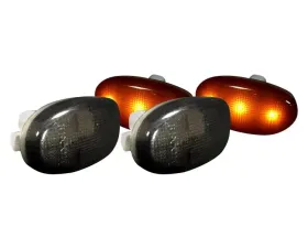 Recon Truck Accessories Dually Fender Lenses Smoked Ford Superduty 11-17