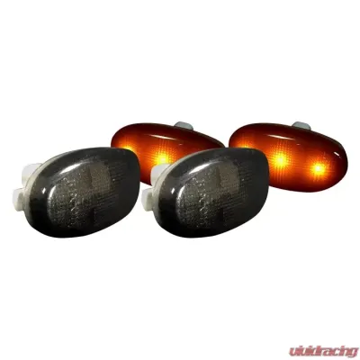 Recon Truck Accessories Dually Fender Lenses Smoked Ford Superduty 11-17 - 264136BK