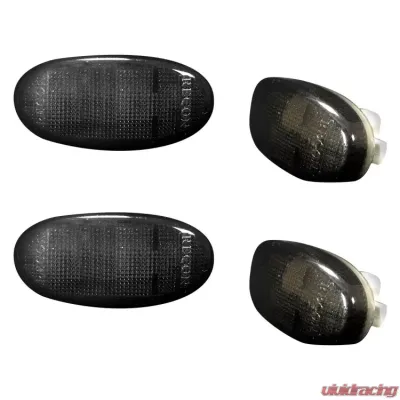 Recon Truck Accessories Dually Fender Lenses Smoked Ford Superduty 11-17 - 264136BK
