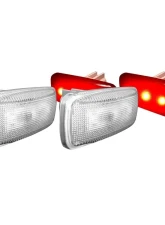 Recon Truck Accessories Dually Fender  Clear Lens w/Chrome Trim Dodge Ram 1500 10-17                                     - 264137CL - Image 3