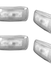 Recon Truck Accessories Dually Fender  Clear Lens w/Chrome Trim Dodge Ram 1500 10-17                                     - 264137CL - Image 2