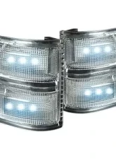 Recon Truck Accessories Side Mirror Lenses Clear Ford F250 | F350 08-16                                     - 264140WHCL - Image 2