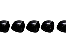 Recon Truck Accessories Smoked Cab Roof Light Lens with Amber 194 Bulbs Dodge Ram 1500 94-98
