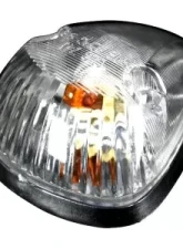 Recon Truck Accessories Clear Cab Roof Light Lens with Amber 194 Bulbs Dodge Ram 1500 94-98                                     - 264141CL - Image 2