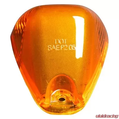 Recon Truck Accessories Amber Cab Roof Light Lenses w/Amber Xenon Bulbs Ford Superduty 99-16 - 264142AM