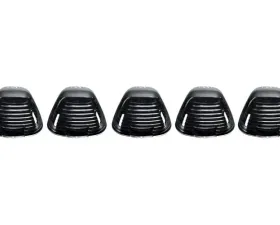 Recon Truck Accessories Smoked Cab Roof Light Lenses And Amber Xenon Bulb Ford Superduty 99-08
