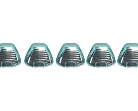 Recon Truck Accessories Super White Cab Roof Light Lenses And Amber Xenon Bulb Ford Superduty 99-08