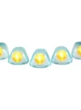 Recon Truck Accessories Super White Cab Roof Light Lenses And Amber Xenon Bulb Ford Superduty 99-08                                     - 264142SW - Image 3