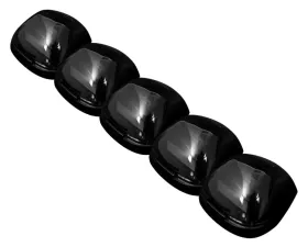 Recon Truck Accessories Smoked Cab Roof Light Lens with Amber High-Power OLED Bar Style LED Ford Superduty 99-16