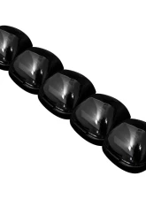 Recon Truck Accessories Smoked Cab Roof Light Lens with Amber High-Power OLED Bar Style LED Ford Superduty 99-16                                     - 264143BKHP - Image 3