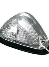 Recon Truck Accessories 1 Piece Clear Cab Roof Light Lens w/Amber High Power OLED Bar Style LED Ford Superduty 99-16                                     - 264143CLHPX - Image 3