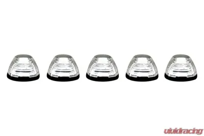 Recon Truck Accessories Strobe Cab Roof Lights Clear Lens Ford Superduty 99-16 - 264143CLS
