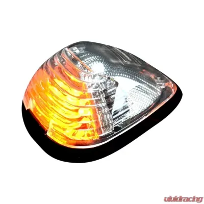 Recon Truck Accessories Strobe Cab Roof Lights Clear Lens Ford Superduty 99-16 - 264143CLX