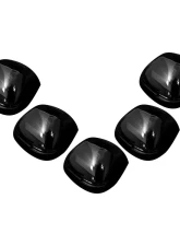 Recon Truck Accessories 1 Piece Smoked Cab Roof Light Lens w/White High Power OLED Bar Style LED Ford Superduty 99-16                                     - 264143WHBKHPX - Image 2