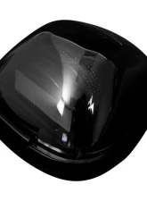 Recon Truck Accessories Smoked Cab Roof Light Lens w/Whiter High Power OLED Bar Style LED Ford Superduty 99-16                                     - 264143WHBKHP - Image 2